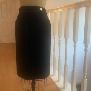 Ann Taylor Denim Pencil Skirt Size 10